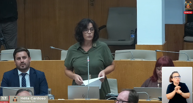 “Primeira alteração ao Decreto Legislativo Regional n.º 18/2025/A, de 14 de julho de 2025, que cria o cheque-dentista” (CH).
