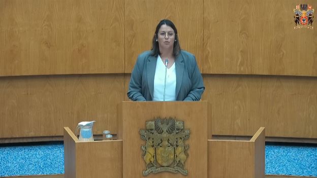 À mariense Alexandra Melo pela conquista do título de Vice-Campeã do Mundo de Futsal Feminino