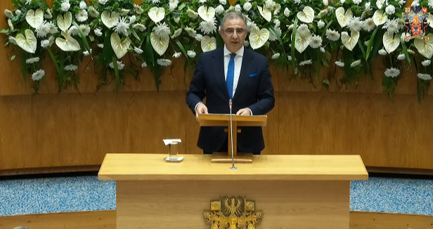 Discurso do Presidente do Governo da RAA, José Bolieiro, na cerimónia de Tomada de Posse do XIV Governo da Região Autónoma dos Açores