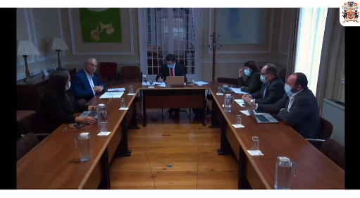 Audição do Presidente da Associação de Municípios da Região Autónoma dos Açores (AMRAA) - Projeto de Decreto Legislativo Regional n.º 36/XII (PAN) – “Sexta alteração ao Decreto Legislativo Regional n.º 37/2008/A, de 5 de agosto, que estabelece o regime jurídico de atividades sujeitas a licenciamento das câmaras municipais na Região Autónoma dos Açores”