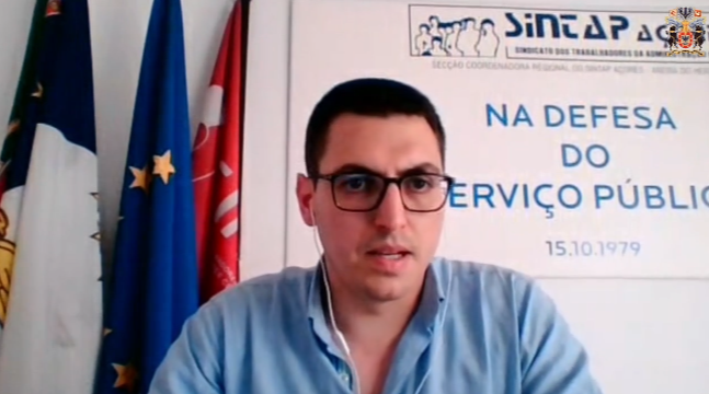 Audição do SINTAP - Sindicato dos Trabalhadores da Administração Pública e de Entidades com Fins Públicos - Projeto de Decreto Legislativo Regional n.º 53/XIII/2.ª (CH) – "Aprova o Estatuto do Dirigente Desportivo Voluntário da Região Autónoma dos Açores".