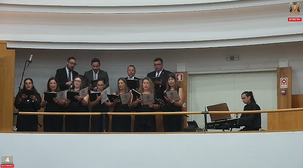 Sessão Solene Evocativa dos 50 Anos da Autonomia - Hinos