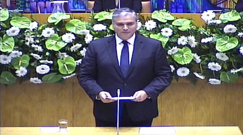 Discurso do Presidente do Governo da RAA, Vasco Cordeiro, na cerimónia de Tomada de posse do XII Governo da Região Autónoma dos Açores